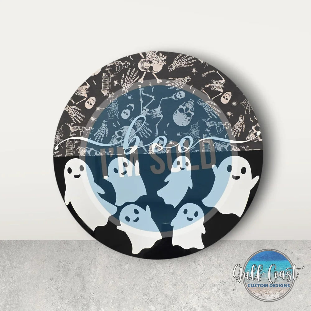 Boo Sign - Halloween Wood Signs