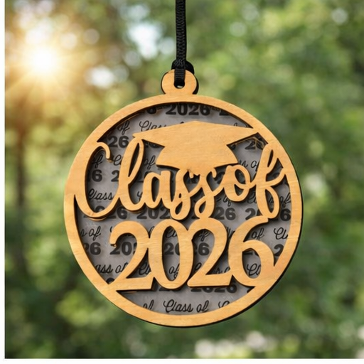 Class of 2026 Ornament / Car Hanger