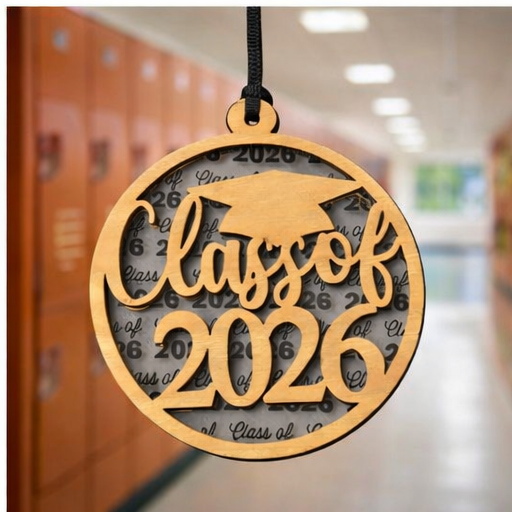 Class of 2026 Ornament / Car Hanger