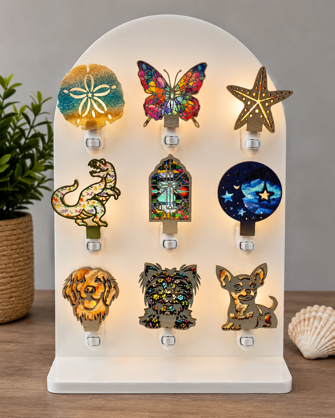 Night Light Display - SHIPPING BILL SENT SEPARATE.