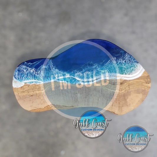 Olivewood Antigua Waves Charcuterie Board charcuterie
