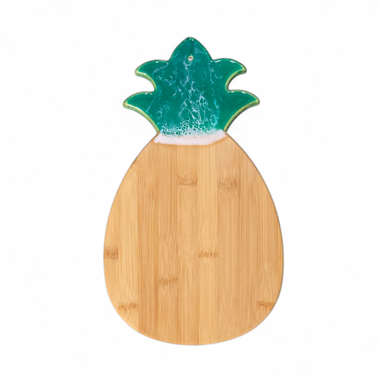 Pineapple Bamboo Cutting Board 🍍 with Resin Art