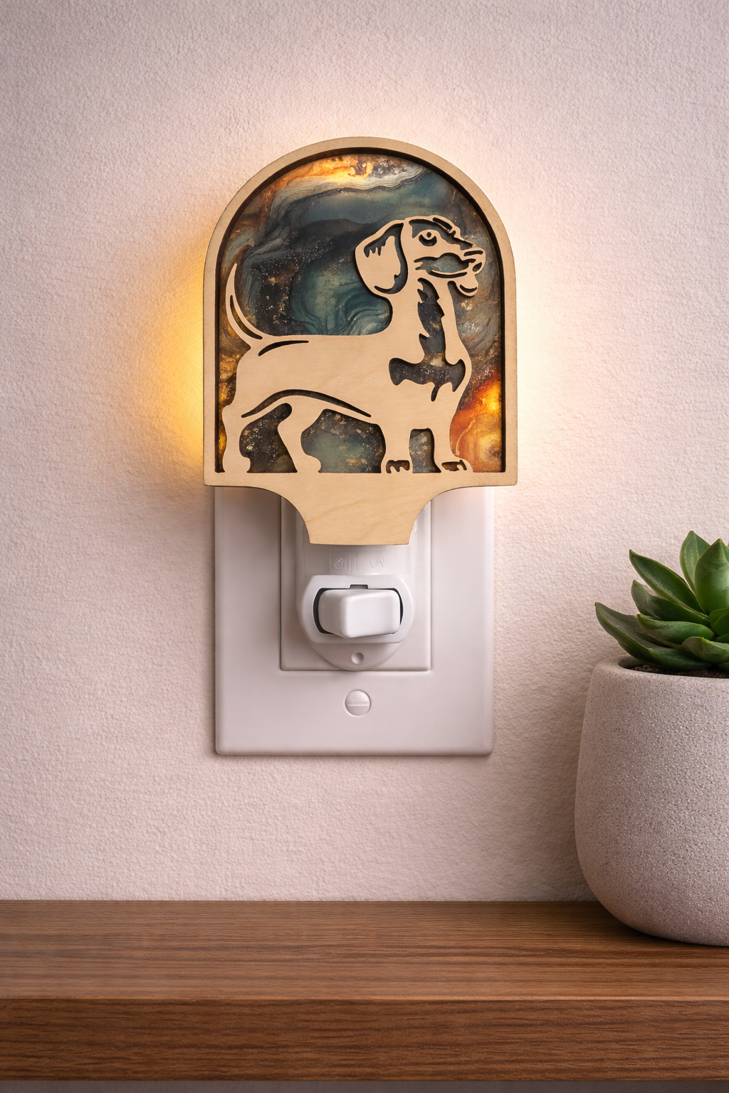 Dog Breed LED Nightlights (Select your breed) | Dog Lovers Home Decor Gifts