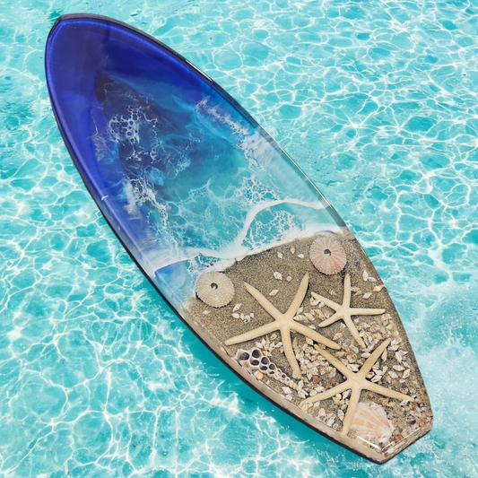 Surfboard Resin Art