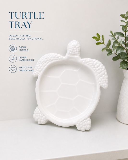 Turtle Tray Eco-Resin Tray - Luxe Collection