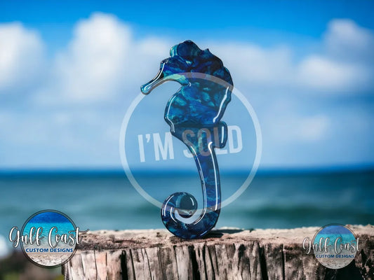 Seahorse Resin Art Kitchen & Home Decor wall art