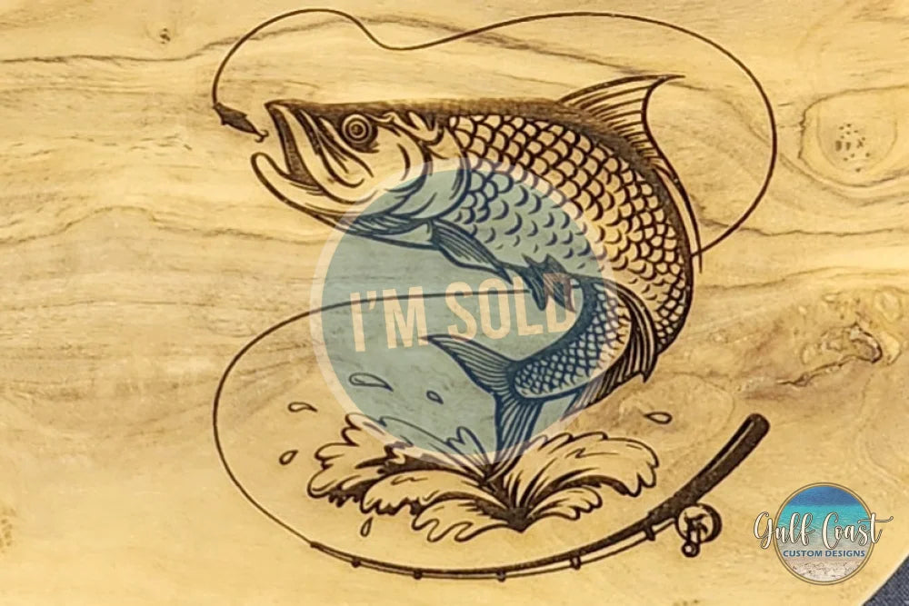Tarpon Olivewood Cutting Board Serving Tray Cheeseboard