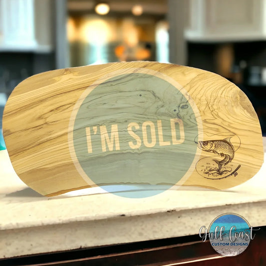 Tarpon Olivewood Cutting Board Serving Tray Cheeseboard