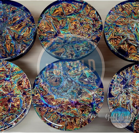 The Matrix Blue - Home Decor Coasters - Set of 6 coasters
